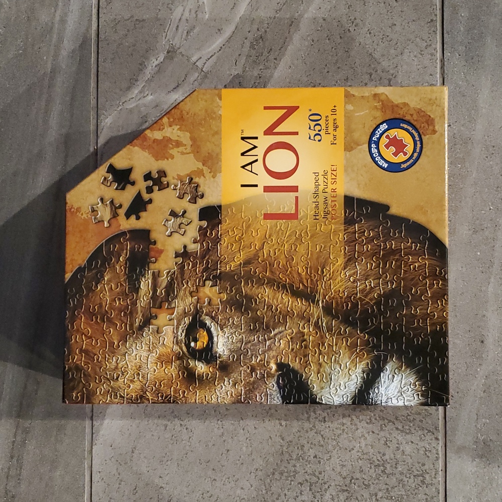 I AM Lion Jigsaw Puzzle - 550 Pieces